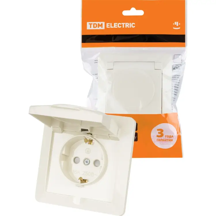 Розетка TDM ELECTRIC Ильмень SQ1823-0117