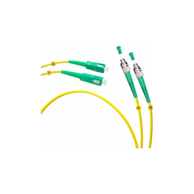 Дуплексный оптический патч-корд TopLan DPC-TOP-657A1-FC/A-SC/A-1.5