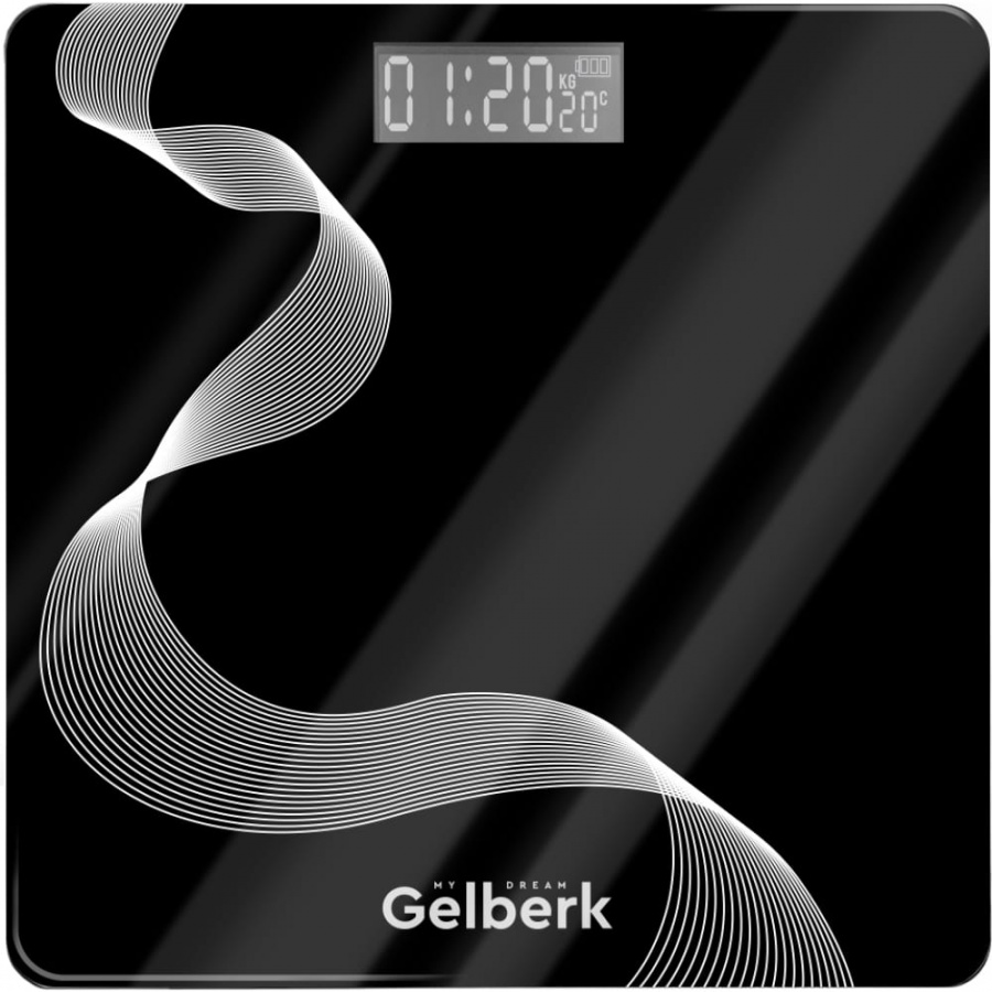 Напольные стеклянные весы GELBERK GL-F100