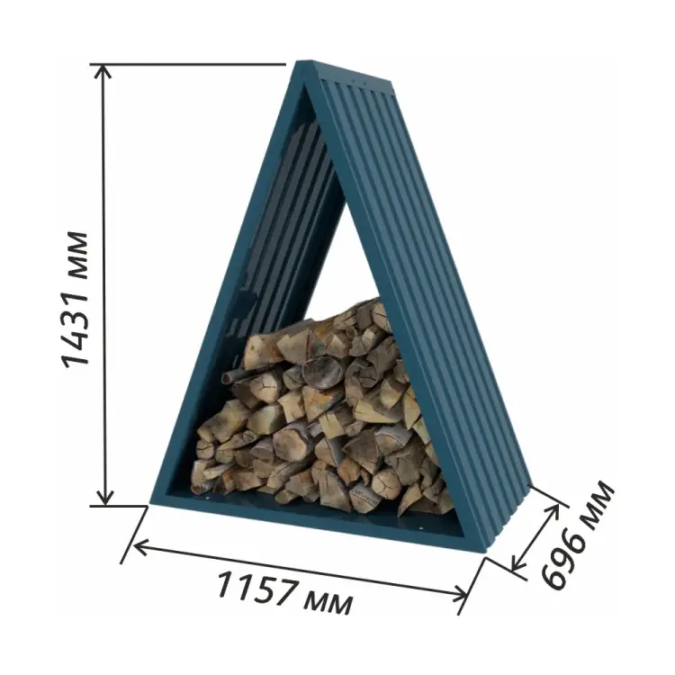 Дровник-шалаш Чебоксарский завод строительных профилей СТЭП 0102-0130