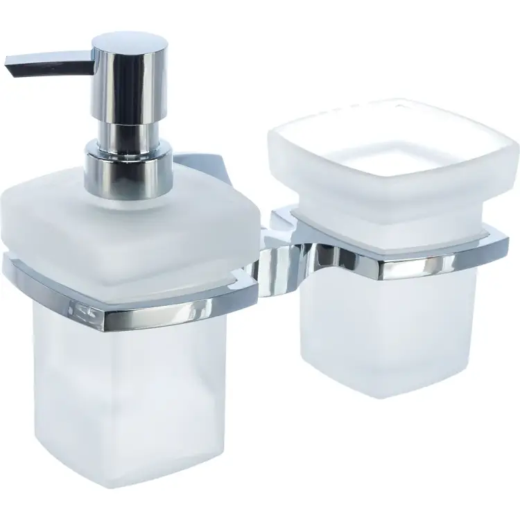 Держатель стакана и дозатора WasserKraft Wern K-2589