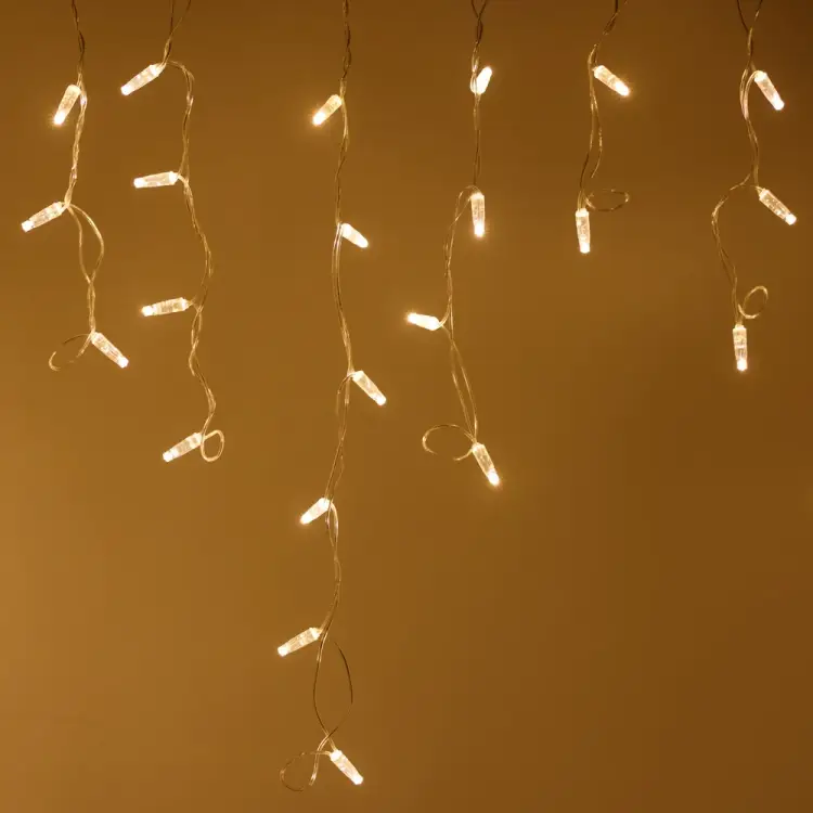 Светодиодная гирлянда Ardecoled ARD-EDGE-CLASSIC-2400x600-CLEAR-88LED-STD WARM 26004