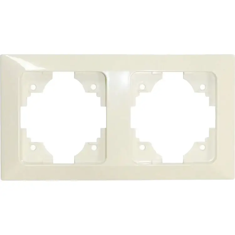 Горизонтальная двухместная рамка NE-AD Aras 93-11-16