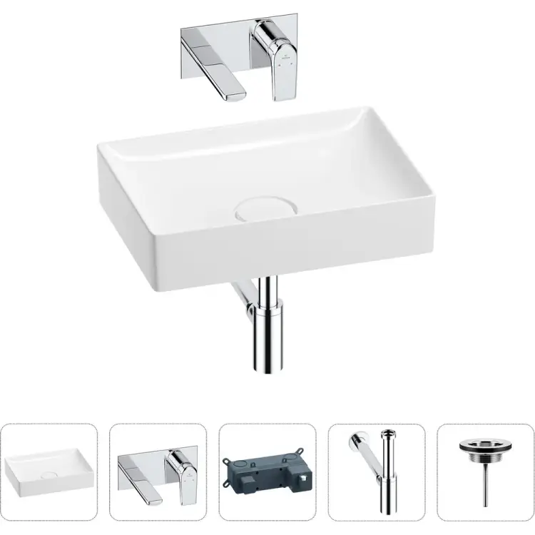 Раковина для ванной Wellsee Pure BY 201002611