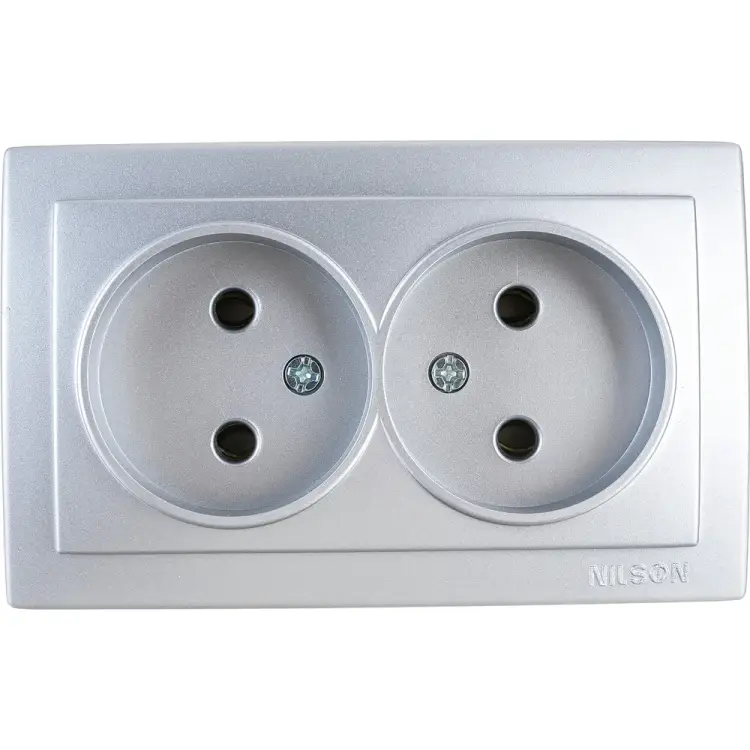 Розетка Nilson Themis metallic 26131024