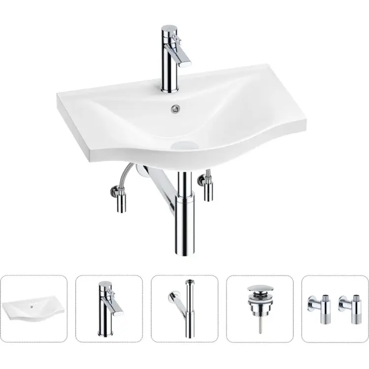 Раковина для ванной Wellsee Bisou 201005161