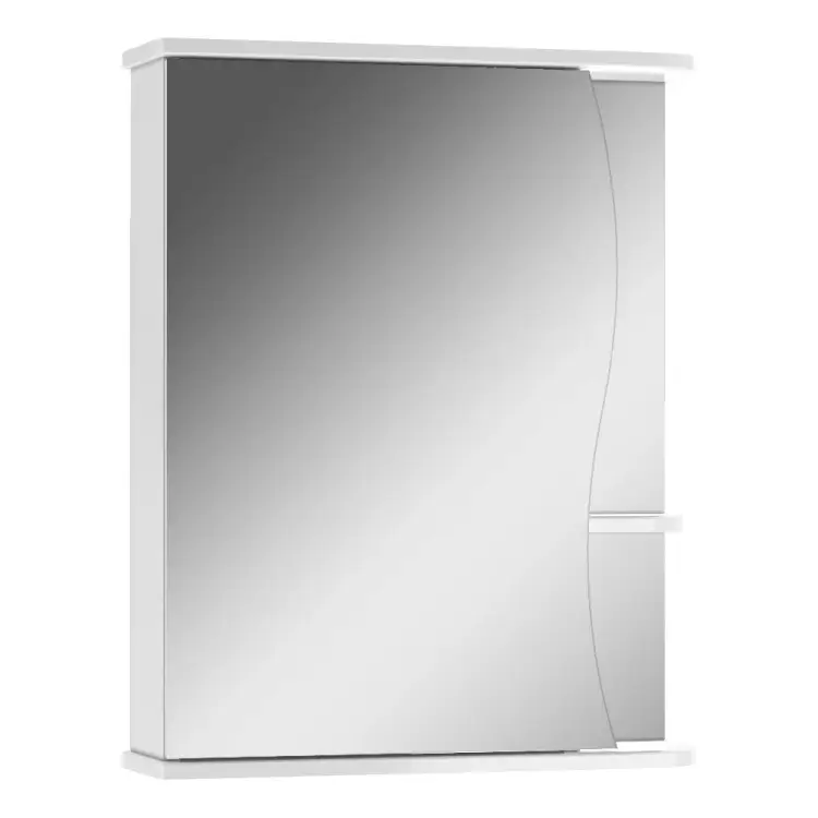 Шкаф-зеркало Айсберг Волна 1-55 DA1032HZ