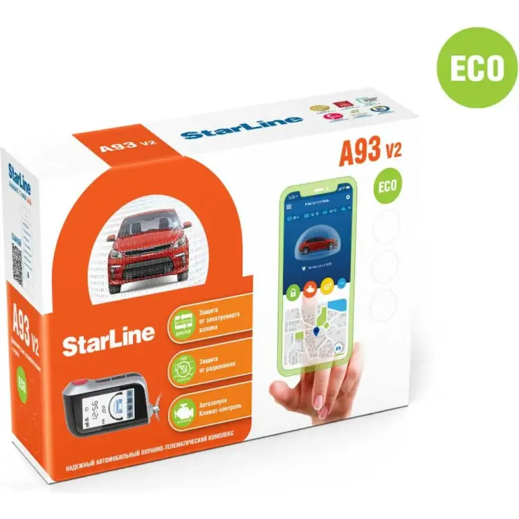 Охранно-телематичекий комплекс StarLine А93 v2 ECO 4003427