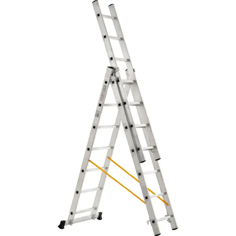 Трехсекционная лестница Inforce ЛП-03-07