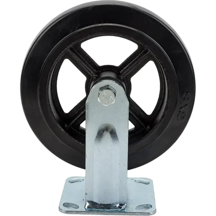 Большегрузное неповоротное колесо TOR FCd 80 (200 мм; обрезиненное (N) 1024165