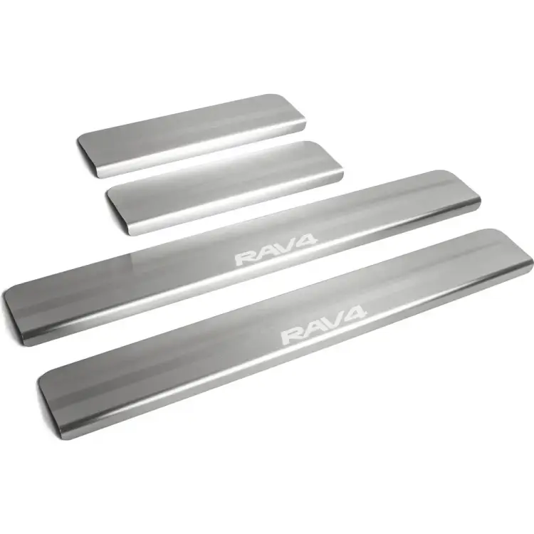 Накладки на пороги для Toyota RAV4 2013-н.в Rival NP.5703.3