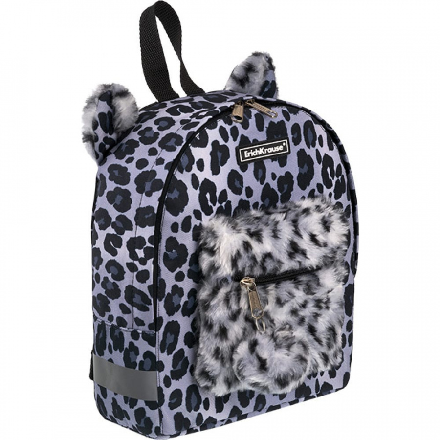 Рюкзак ErichKrause EasyLine Animals Fluffy Leopard