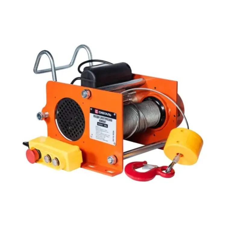 Электрическая компакт лебедка Сибталь JC 060 4380 0530