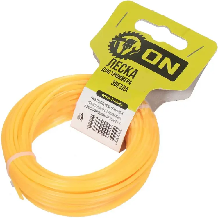Леска триммерная On Звезда 15-01-005