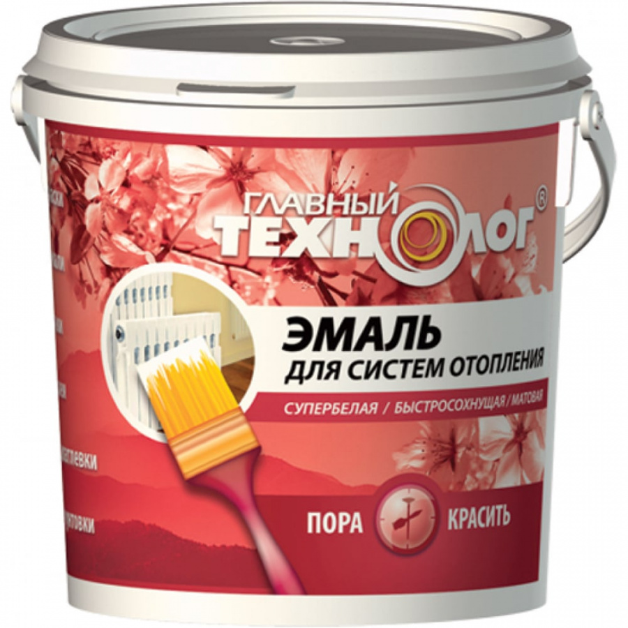 Акриловая эмаль для радиаторов Новбытхим 1246