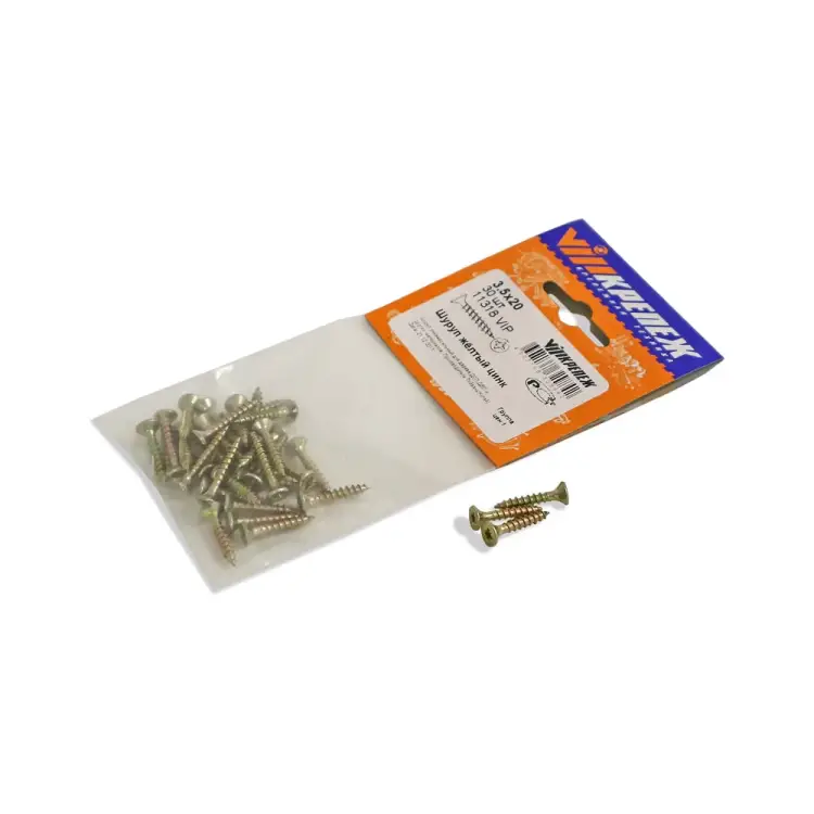 Шуруп vipкрепеж 3,5х20 (30 шт.) 11318 VIP