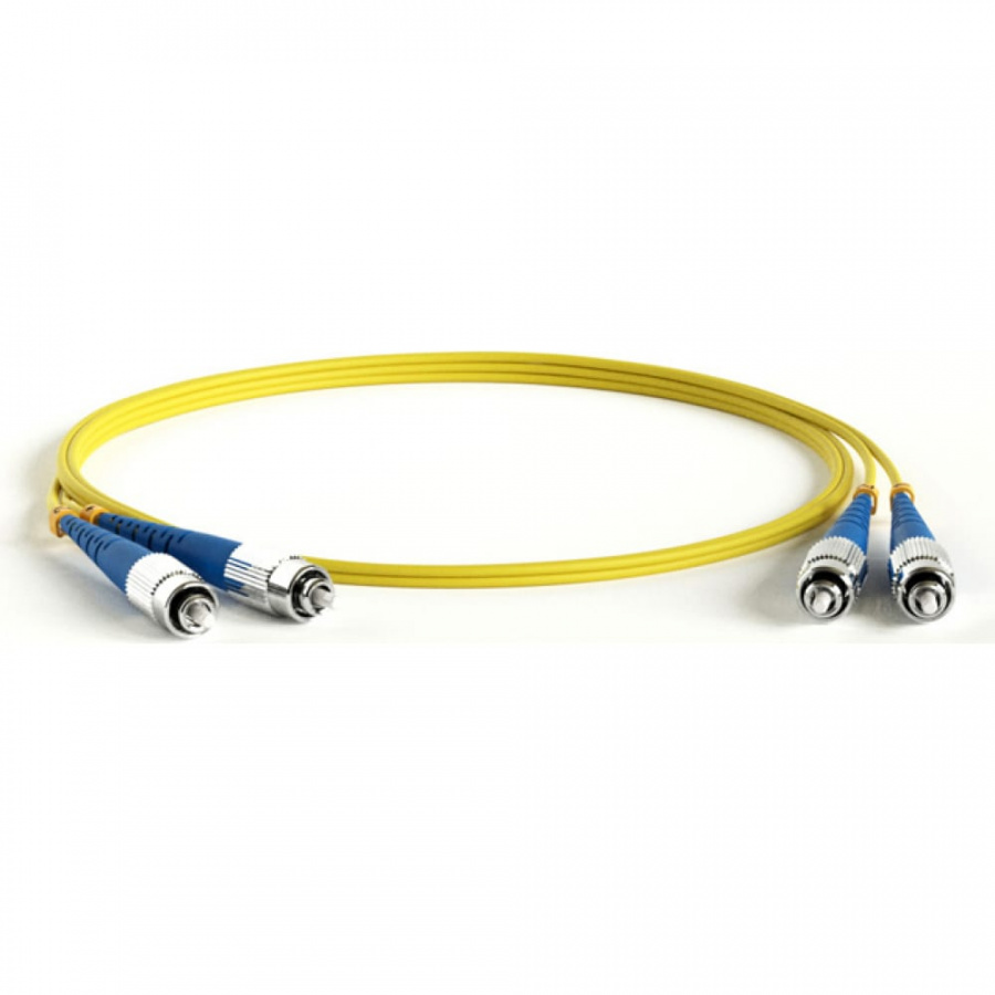 Волоконно-оптический патч-корд Hyperline FC-D2-9-FC/UR-FC/UR-H-3M-LSZH-YL
