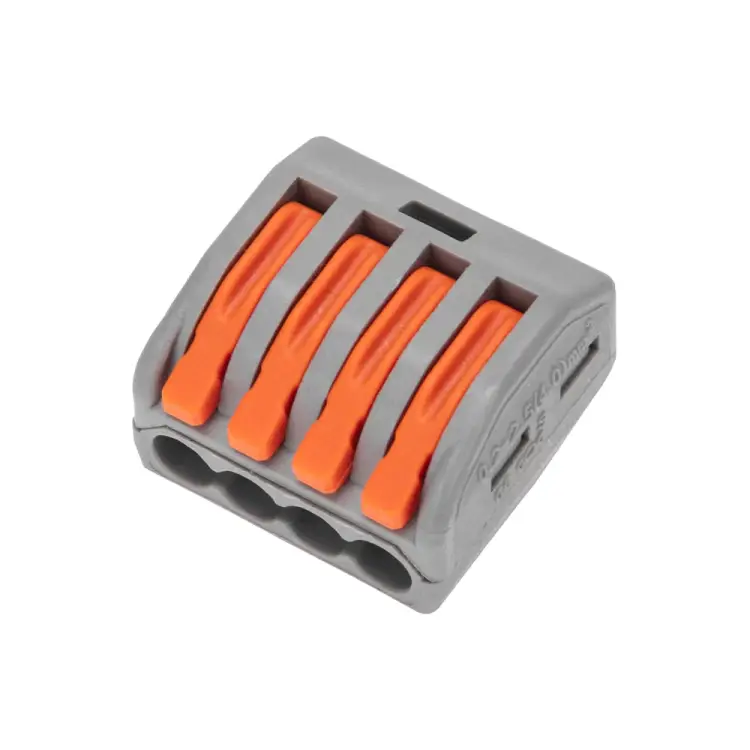 Четырехпроводная универсальная клемма REXANT СМК 222-414 07-5254-4