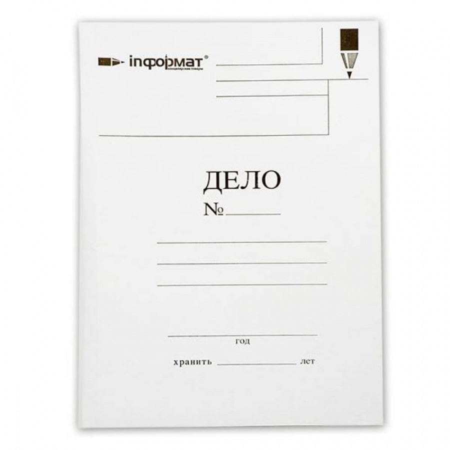 Папка-скоросшиватель INFORMAT ДЕЛО