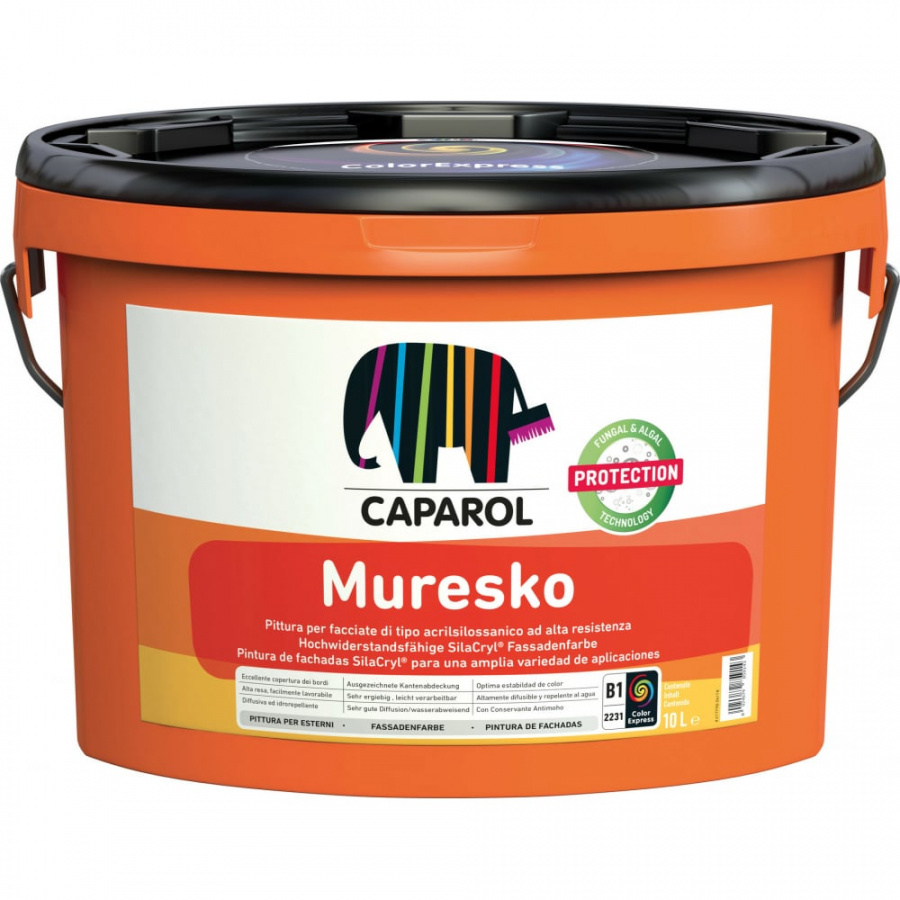 Фасадная краска Caparol CAPAMIX MURESKO BAS 1