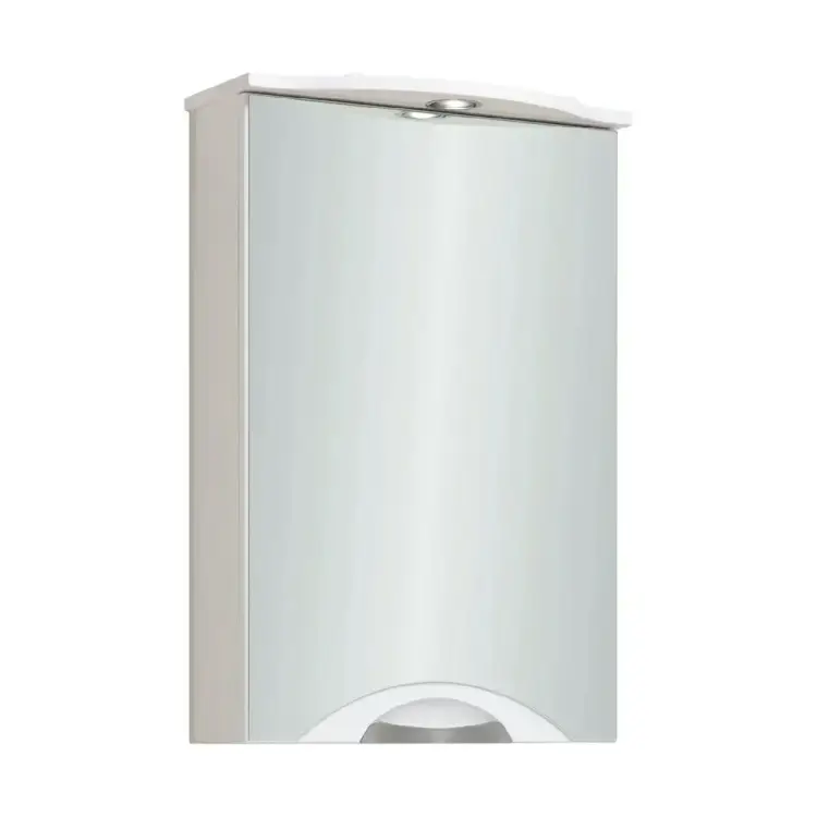 Правый зеркальный шкаф Runo Ибица 50 00000001075