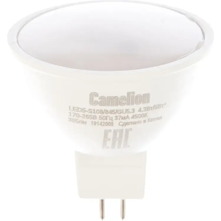 Светодиодная лампа Camelion LED5-S108/845/GU5.3 12042