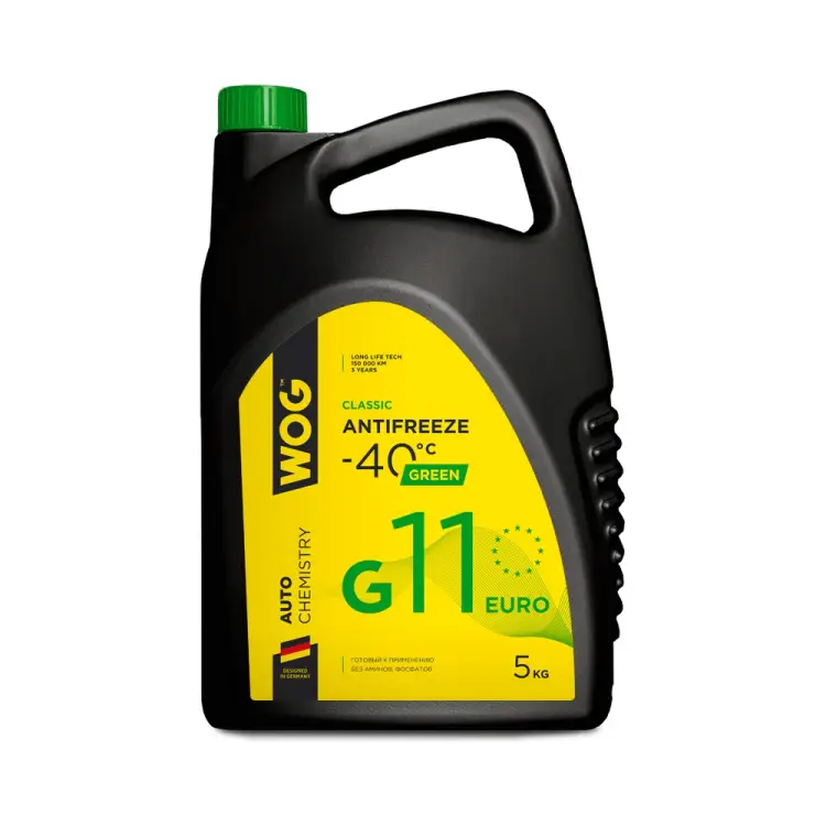 Охлаждающая жидкость WOG Антифриз G11 WGC0104