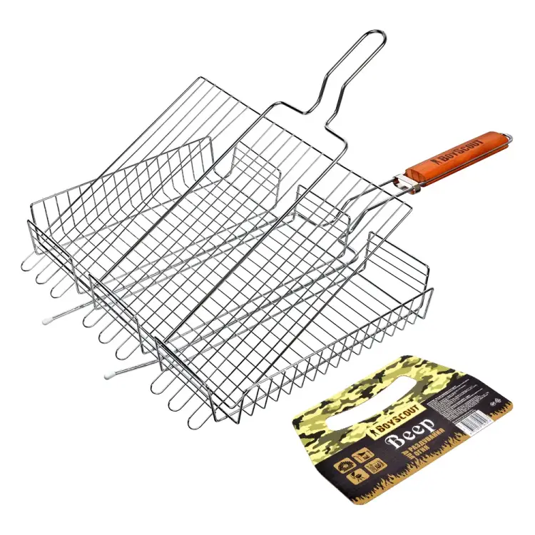 Универсальная решетка-гриль BOYSCOUT 8 61304 Универсальная решетка-гриль BOYSCOUT 8 61304