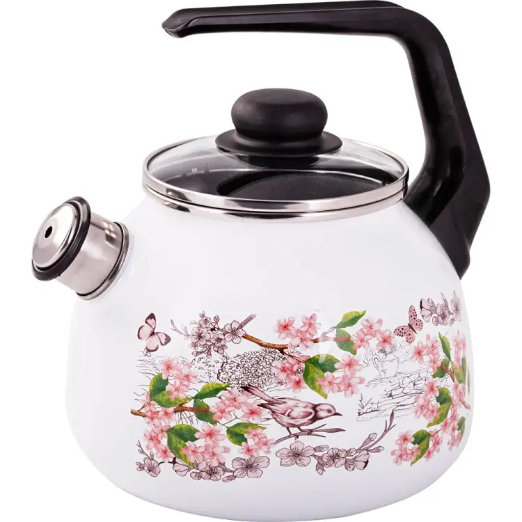 Эмалированный чайник appetite Bird 4с209я Bird Эмалированный чайник appetite Bird 4с209я Bird