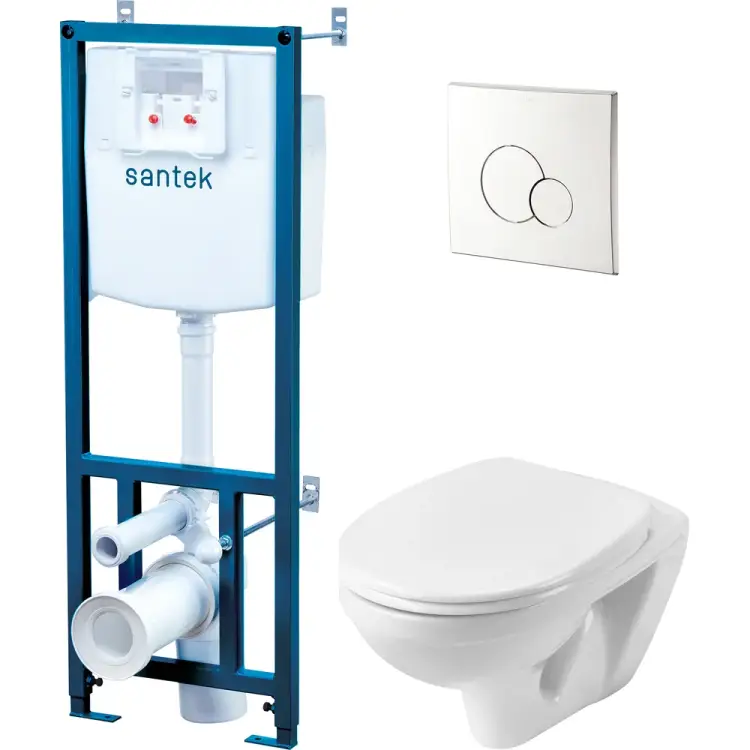 Подвесной унитаз Santek БОРЕАЛЬ ПЭК 1.WH50.1.544 00000067921