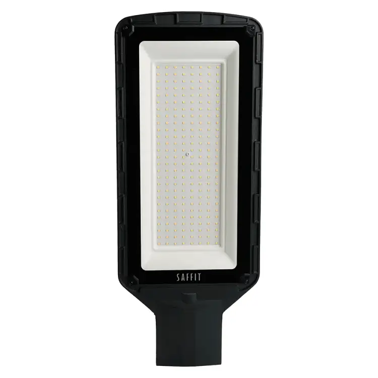 Светодиодный уличный консольный светильник SAFFIT ssl10-150 150w 5000k 230v, черный 55235