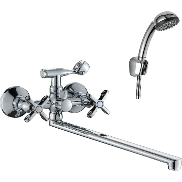 Универсальный смеситель для ванны Rossinka RS42-80