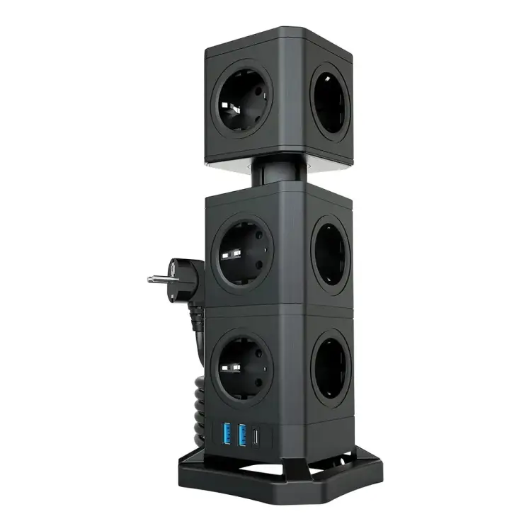 Сетевой фильтр QUMO Power Block System PD1+2 12SP5U P-0003 42089