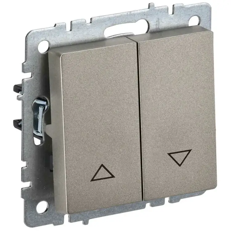 Выключатель IEK Brite вс10-1-5-брш BR-V15-0-10-K37