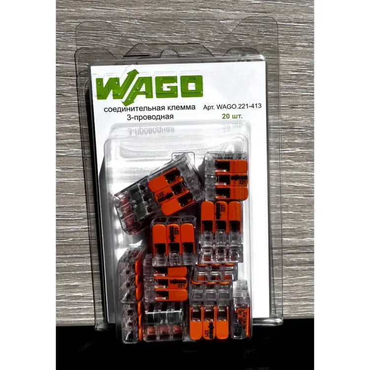 Соединительная клемма WAGO 221-413 2546