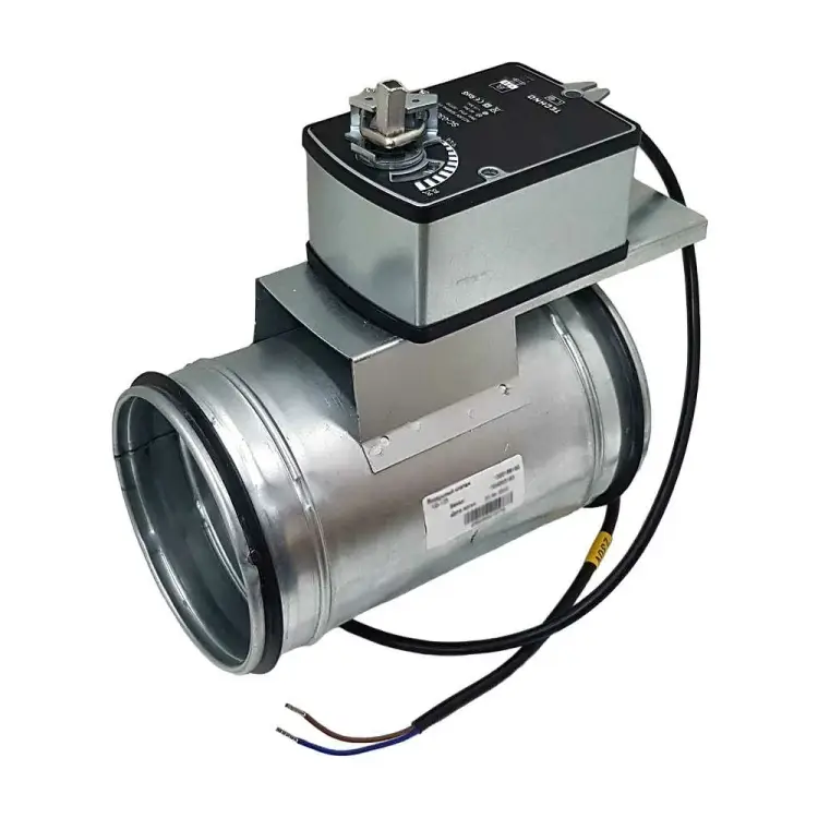 Регулирующая круглая заслонка TECHNO TKD125-SC-03DN 551254 Регулирующая круглая заслонка TECHNO TKD125-SC-03DN 551254