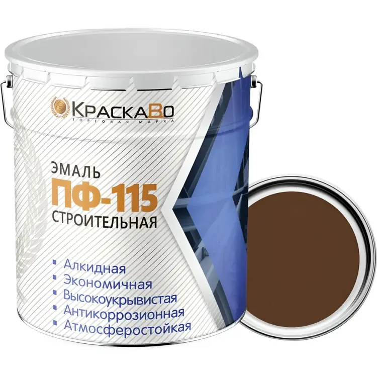 Строительная эмаль Москвичка ПФ-115 4620105771764 Строительная эмаль Москвичка ПФ-115 4620105771764