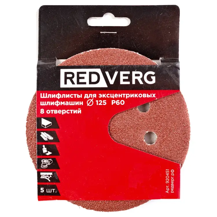 Шлифлист REDVERG 6624181