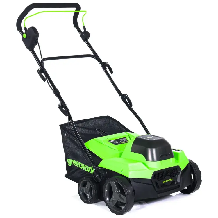 Аккумуляторный аэратор-скарификатор GreenWorks 2517607USB4