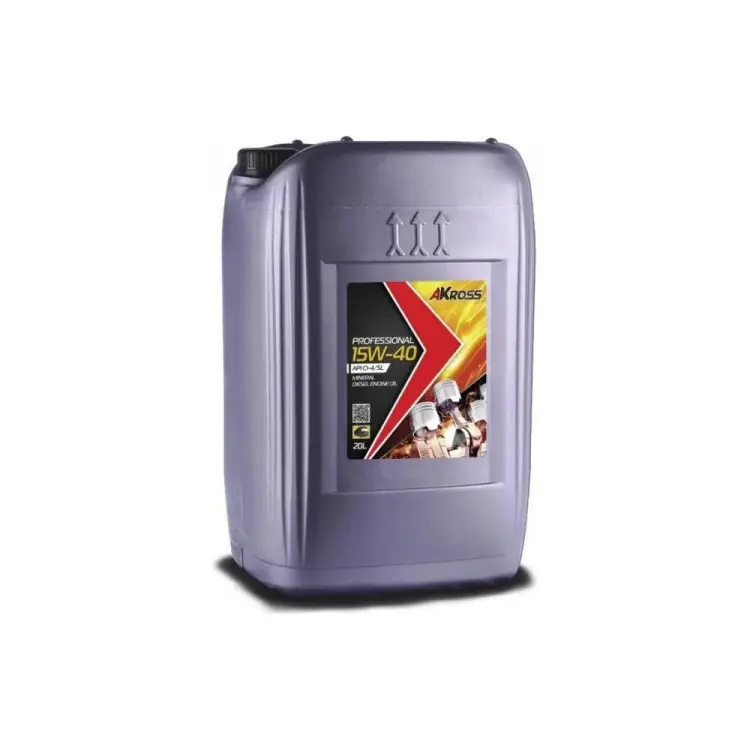 Полусинтетическое моторное масло AKross Professional Plus 15W-40 CI-4 E4/E7 AMO0044