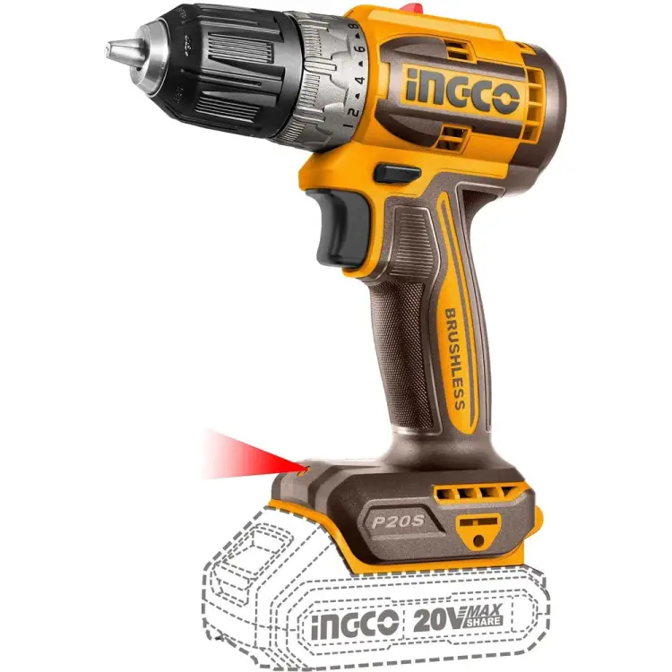 Аккумуляторный шуруповерт INGCO INDUSTRIAL CDLI204531 Аккумуляторный шуруповерт INGCO INDUSTRIAL CDLI204531