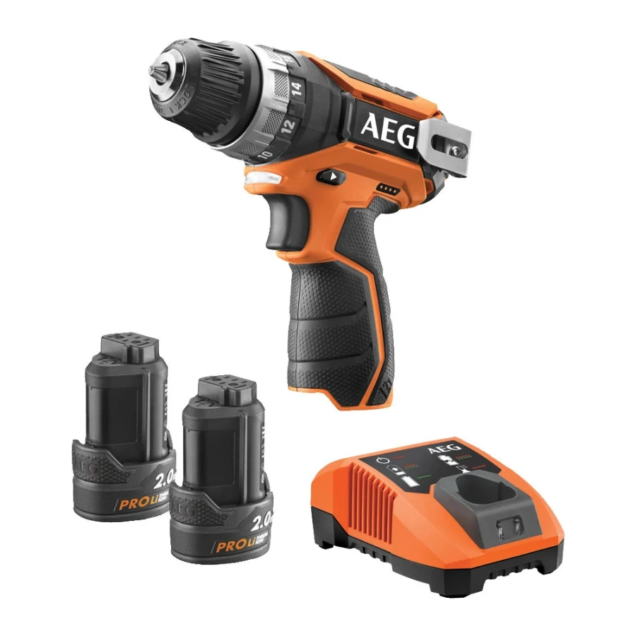 Аккумуляторная дрель AEG BS 12C2 LI-202B Аккумуляторная дрель AEG BS 12C2 LI-202B