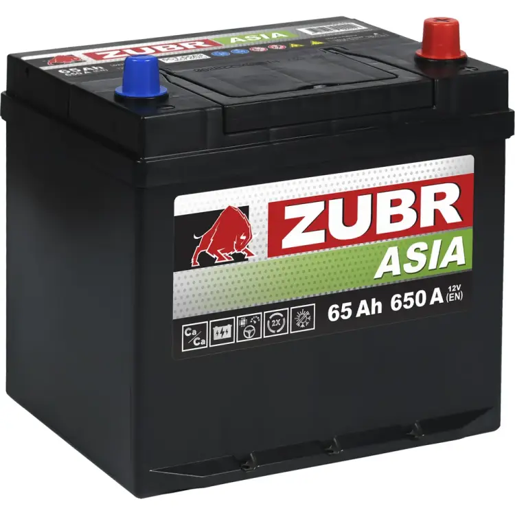 Аккумулятор ZUBR Premium Asia ZPA650