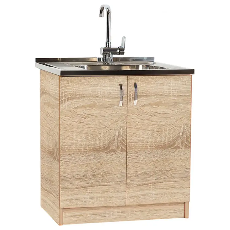 Тумба SANTREK 80*50 цвет дуб сонома (ЛДСП) 303316