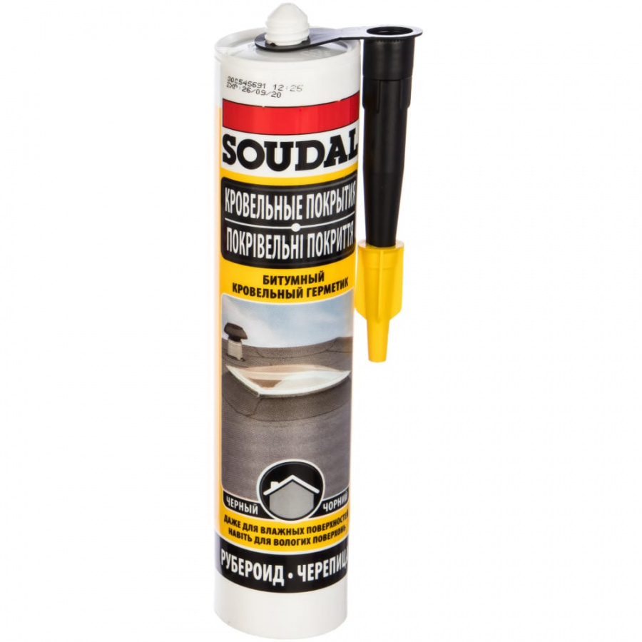 Битумный кровельный герметик Soudal 118299