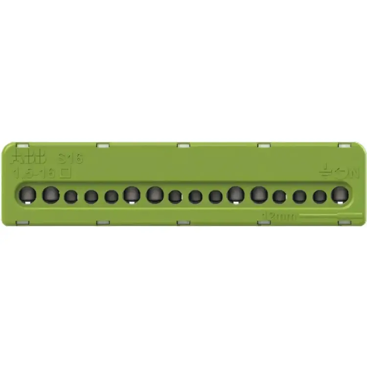 Винтовой нулевая шина ABB PE7x16-9х6мм 1SPE007715F0743