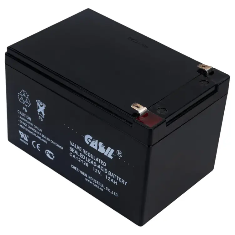 Аккумуляторная батарея CASIL CA12120 2 (12 В / 12 Ач, F2) 10601042