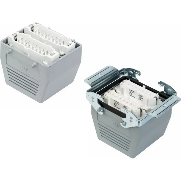 Прямоугольный промышленный разъем Mete Enerji H32E-B2M-B2ZF 685670K Прямоугольный промышленный разъем Mete Enerji H32E-B2M-B2ZF 685670K