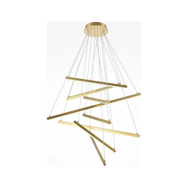 Подвесной светильник MAYTONI Line Алюминий Золото MOD016PL-L96GK