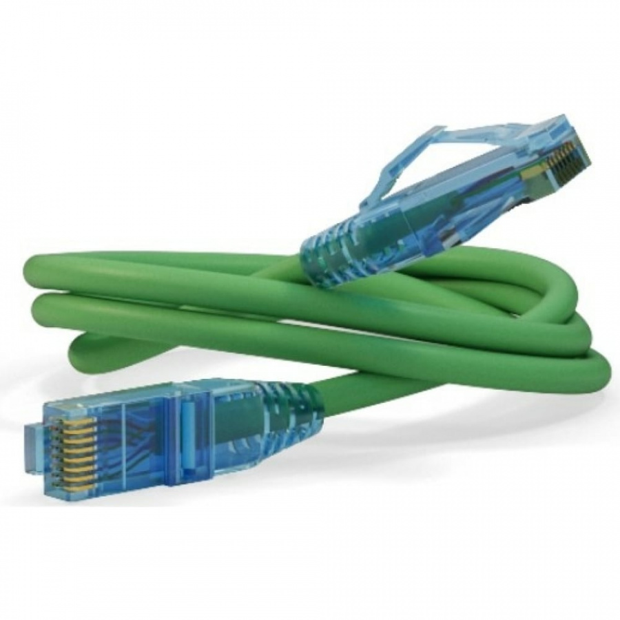 Патч-корд Hyperline PC-LPM-UTP-RJ45-RJ45-C6-1.5M-LSZH-GN